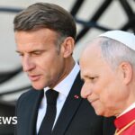 Thousands turn out to greet Pope in France
