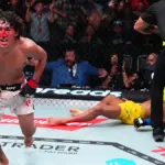 UFC Vegas 121: Raoni Barcelos stretchered out, hospitalized after scary fifth-round KO by Raul Rosas Jr.