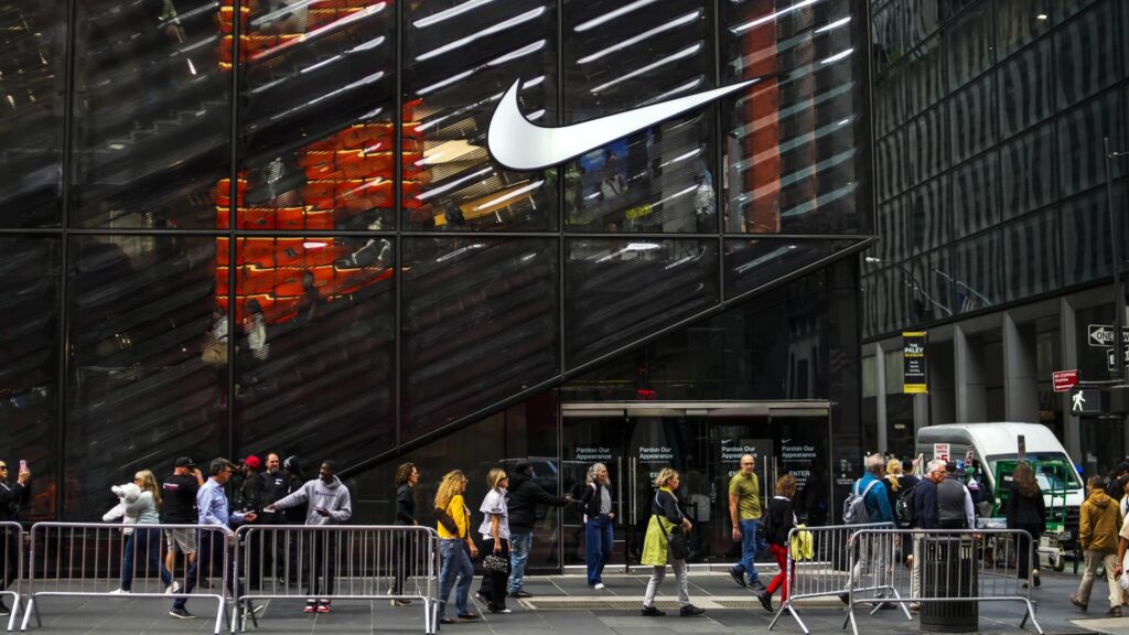 Nike stock drops as revenue falls short of estimates, China sales plunge again