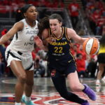 Caitlin Clark, Kelsey Mitchell post big games to help Fever even series with 99-89 win over Aces