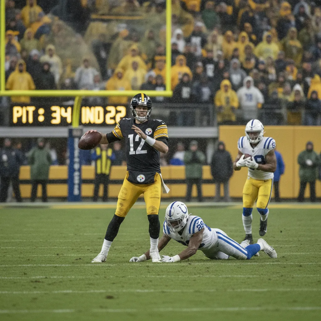 Steel City Surge as Rodgers and Warren Ignite Offense in Victory Over Indy
