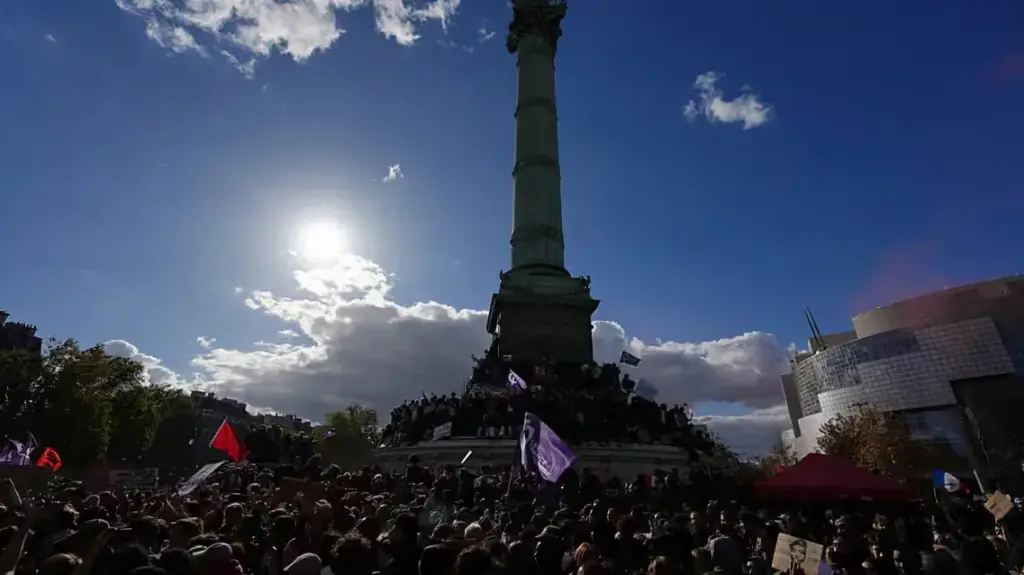 Youth Unrest Grips France as Student Protests Converge on Paris